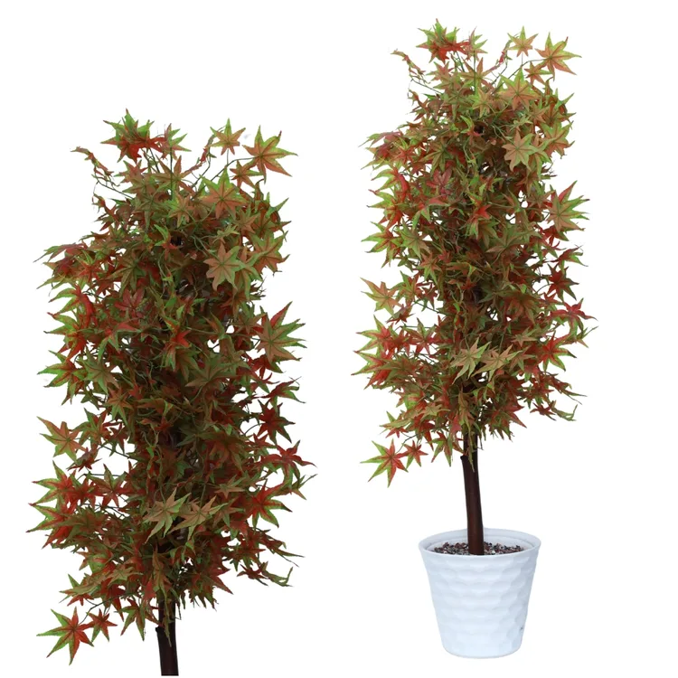 5Ft  Japanese Red Maple Tree | Fall Tree Autumn Artificial Maple Tree  | Fall Decor — view 3