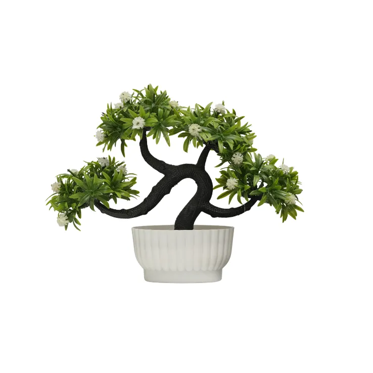 Purple Blossom Bonsai Tree — view 3