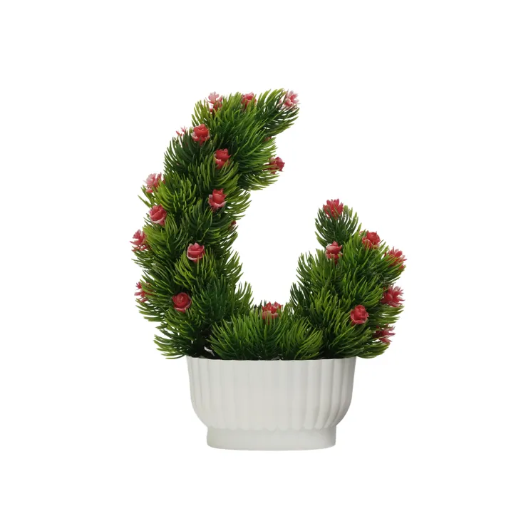 Crescent Moon Purple Topiary — view 4
