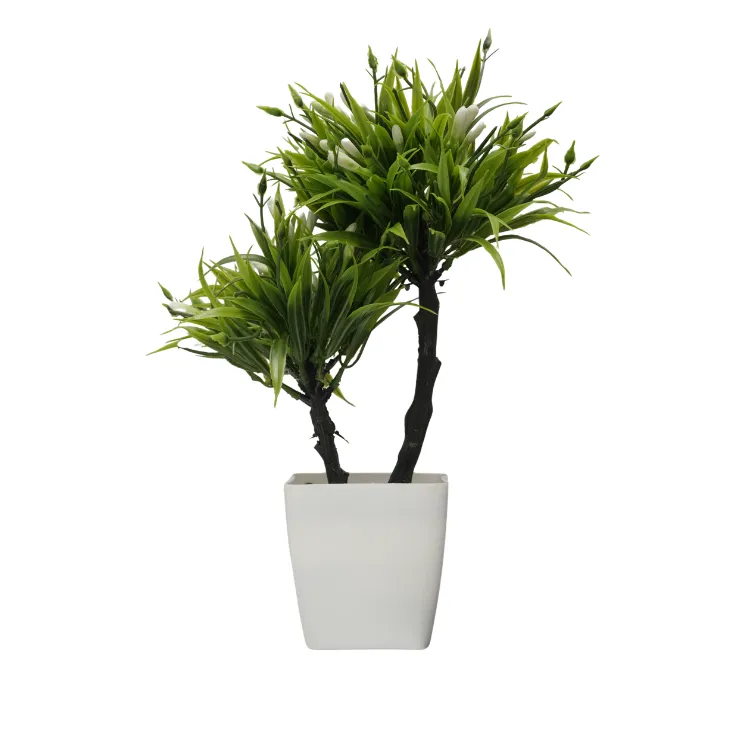 Blue Bud Twin-Stem Greenery — view 3