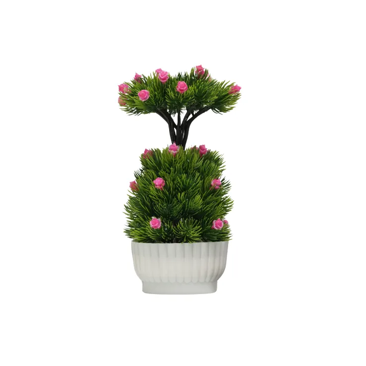 Red Rose Topiary Shrub — view 3